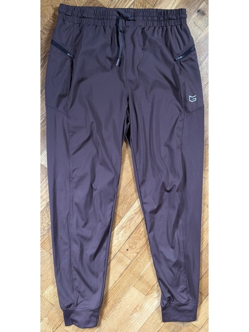 Large - Men - Gymshark Brown Athletic Jogger Pants
